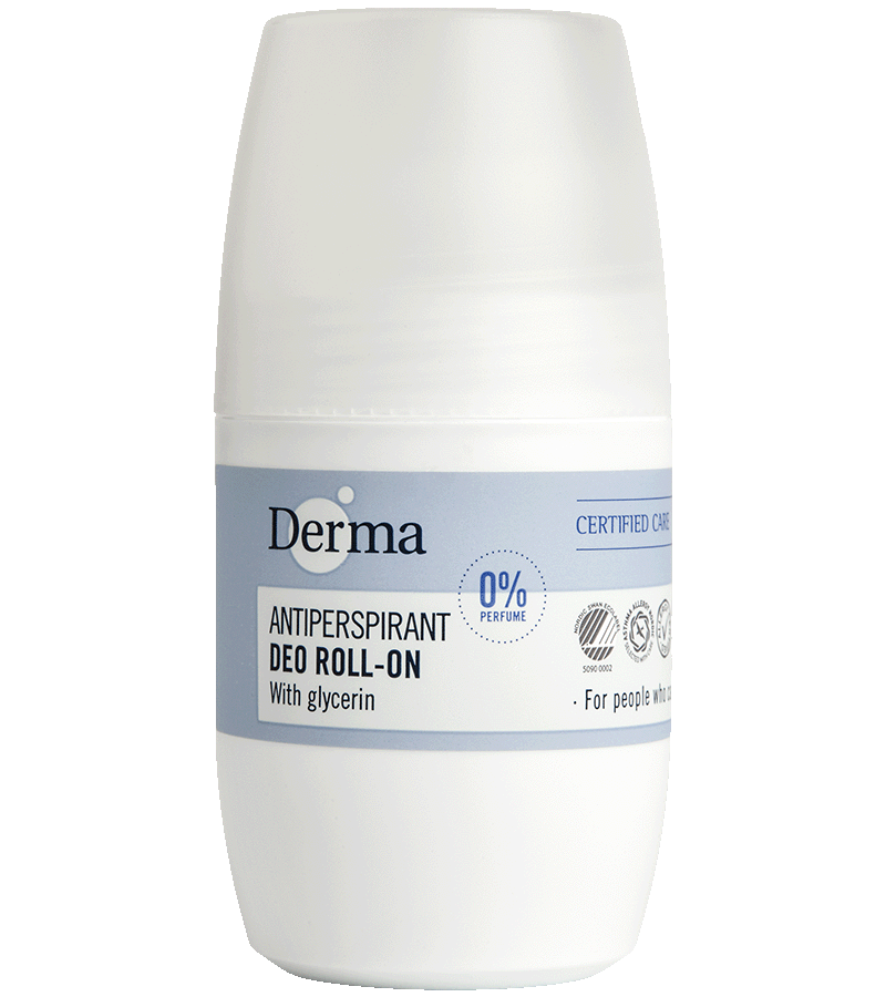 Billede af Derma Deo Roll-on (50 ml) - Parfumefri anti-perspirant hos Goodskin